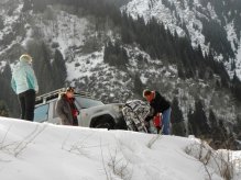 Эвакуатор алматы зимой в горах 2