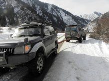 Эвакуатор алматы зимой в горах 6